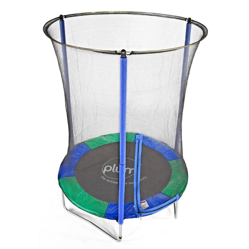Trampolino Tappeto Elastico per Bambini Ø140 cm con Rete di Sicurezza 