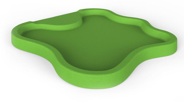 prezzo Piatto Doccia da Esterno Giardino in Polietilene HD Arkema Lake Verde Chiaro