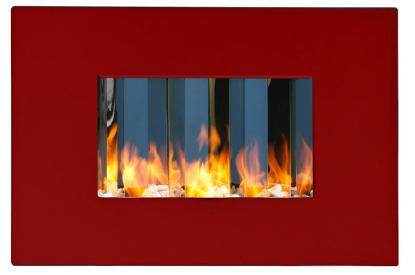 Cheminée Bioéthanol Murale 92x62 cm Vannini Van Gogh Rouge acquista