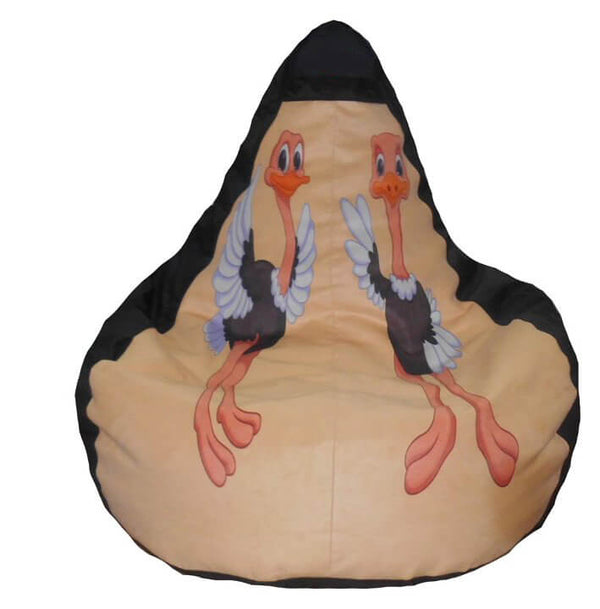online Pouf Pouf en Polyester Design Struzzi Avalli