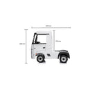 Camion Elettrico Truck per Bambini 12V con Licenza Mercedes Actros Nero