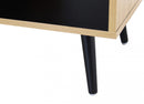 Mobile Elwood 100x39,5x135 h cm in Truciolare bilaminato Naturale