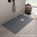 Piatto Doccia in Pietra Bonussi Everest Antracite Varie Misure