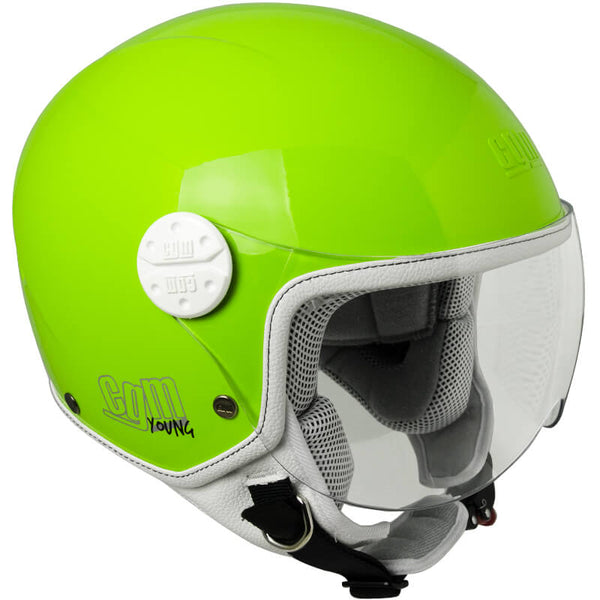 Casque Demi-Jet Enfant CGM Havana 205A Visière Contour Vert online