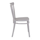 Set 4 Sedie 43x86x41 cm in Polipropilene Ghiaccio