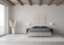 Letto Matrimoniale Francese Nuamo Grigio Varie Misure