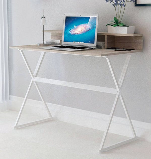 Bureau en métal avec plateau en bois Fumer 925 White Oak online