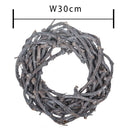 Set 3 Corone Intrecciata di Willow Larghezza 30 cm