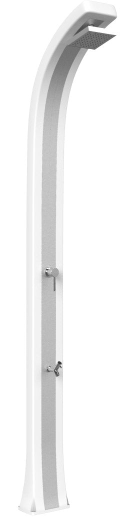 acquista Mitigeur de douche de jardin et lave-pieds Arkema Spring Plus Bande Inox Blanc