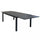 Table Formentera 200/300x100x74 h cm en Aluminium Anthracite