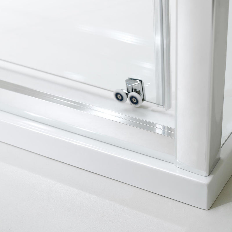 Box Doccia Semicircolare 2 Ante Scorrevoli In Cristallo Opaco 6mm H185 Fosterberg Vejle Varie Misure