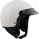 Casco Demi-Jet per Scooter con Frontino SKA-P 1 FH Smarty Bianco Metal