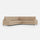 Canapé d'angle Sakar 6 places 286x246x85 cm en tissu beige