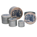 Set 5 Barattoli tonde coffee cm Ø20xh19