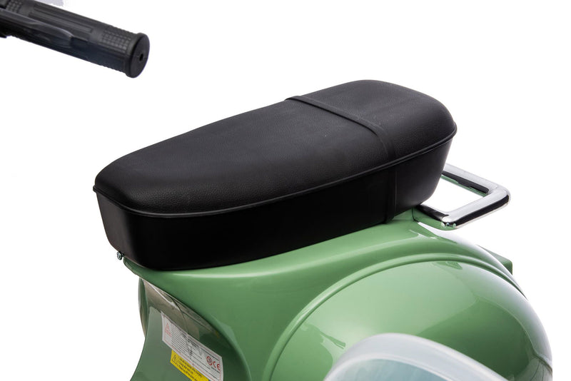 Moto Elettrica per Bambini Licenza Piaggio Vespa Sidecar 12V Verde  
