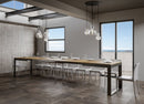 Tavolo Allungabile 180-440x90x77 cm Tecno Evolution Quercia Naturale
