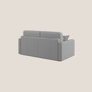 Divano Letto 2 Posti 166x92x96 cm in Tessuto Grigio