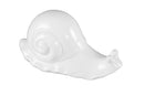 Lumaca Ceramica 19x8,5x8,8 Min 6 cm in Ceramica Bianco