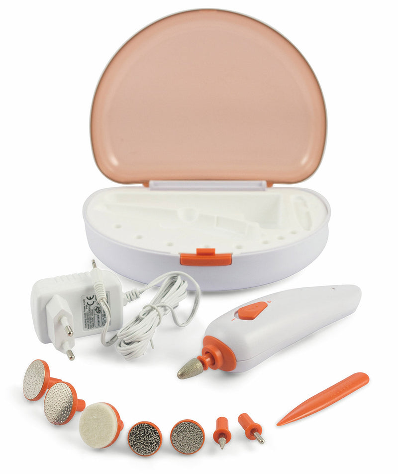 Set 10 Accessori per Manicure Pedicure Portatile Kooper Trilly