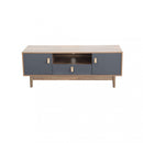 Mobile Rémy 120x39x45 h cm in Legno Grigio