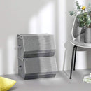 Contenitore Portaoggetti Pieghevole H25xP32xL38 cm con Manici Laterali in tessuto