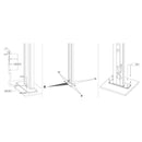 Doccia da Giardino Miscelatore Nebulizzatore e Lavapiedi Arkema Spring Plus Grigio Antracite