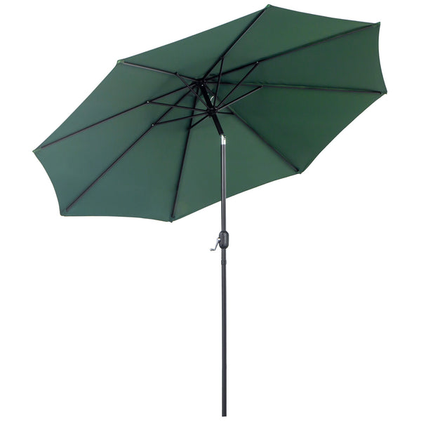 Parasol de jardin Ø3 m Mât Ø38 mm en Métal Vert prezzo