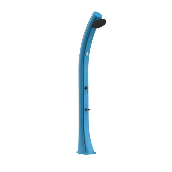 online Doccia Solare da Giardino 40L Miscelatore e Lavapiedi Sined Sole XXL Blu