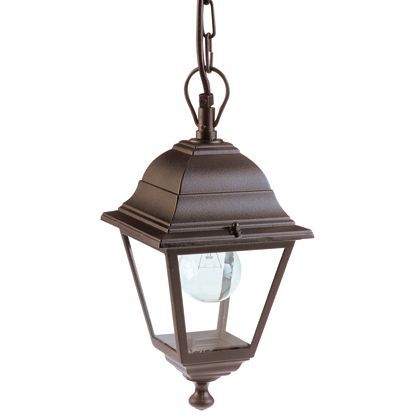 sconto Petite Lanterne Suspendue Couleur Noire Extérieure Mini Ligne Carrée Sovil