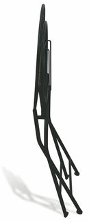 Set da Giardino Pieghevole in Ferro con Tavolo e 2 Sedie Soriani Loire Breakfast Nero