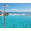 Doccia da Giardino Doppia 4 Temporizzatori e Lavapiedi Ama Luxury Nettuno