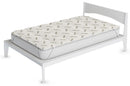Topper Trapuntato Imbottito Antiacaro con Elastici Grigio Chiaro Varie Misure