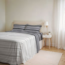 Set Lenzuola con Stampa Sopra Sotto e Federe Linea Ida Demetra Varie Misure