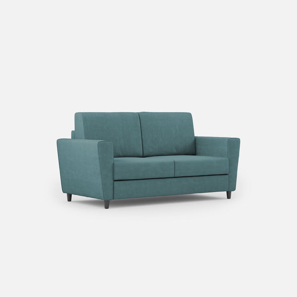 Canapé 2 places Yasel 172x85x85 cm en tissu pétrole prezzo