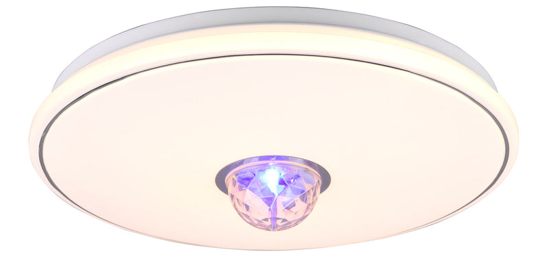 Plafoniera da Interno a LED in Plastica Bianco