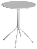 Tavolino Tondo da Giardino in Ferro Ø60 cm Vorghini Contract Bianco