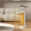 Termoventilatore Ceramico PTC 2000W con 3 Temperature Regolabili Timer e Telecomando Bianco      