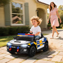 Macchina Elettrica per Bambini Polizia con Sirena e Luci di Segnalazione 12V Multicolore  