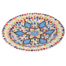 Centrotavola da Cucina Ø40xh4 cm in Ceramica Multicolor