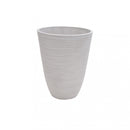 Vaso Grande Anemone Ø39x46 cm in Fibra sintetica Bianco