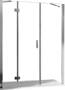 Porta Doccia 1 Anta Battente in Cristallo Trasparente 6mm H190 Fosterberg Herning Varie Misure