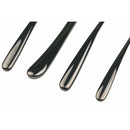 Servizio Set di Posate 24 Pezzi in Acciaio Nero Lucido Villa d'Este Home Tivoli Drop