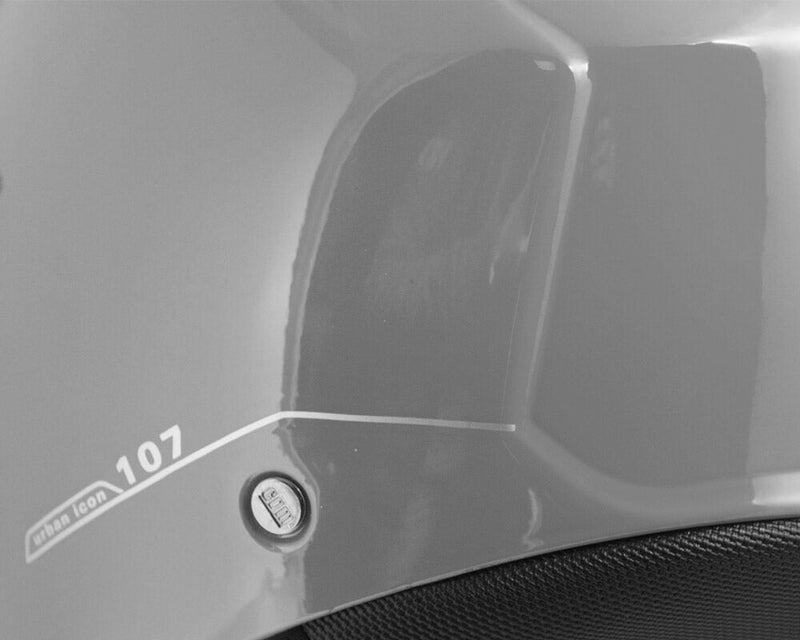 Casco Jet per Scooter Visiera Lunga CGM Florence 107A Argento