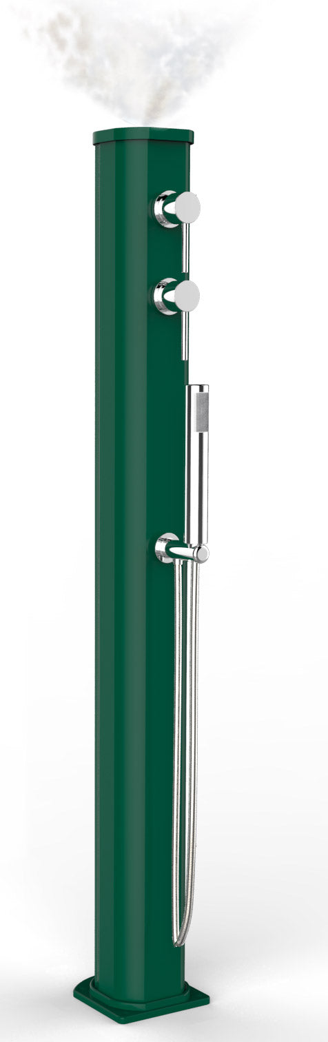 sconto Douche Solaire Extérieure avec Mélangeur Nébuliseur et Douche Mobile Arkema Jolly Go Green