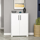 Scarpiera Lupa 72x35x97 cm bianca 5 ripiani