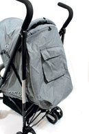 Passeggino Leggero per Bambini Pieghevole con Borsa Nemo Grigio e Crema