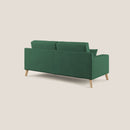 Divano 2 Posti 146x95x91 cm in Tessuto Verde