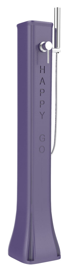 Doccia Solare da Giardino 23L Miscelatore e Doccetta Mobile Arkema Happy Go Viola prezzo