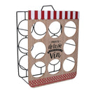 Portabottiglie 8 Posti 30x16xh41 cm in  Legno