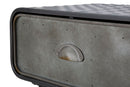 Mobiletto 3 Cassetti Iron School 86x29,5x71 cm in Ferro Grigio